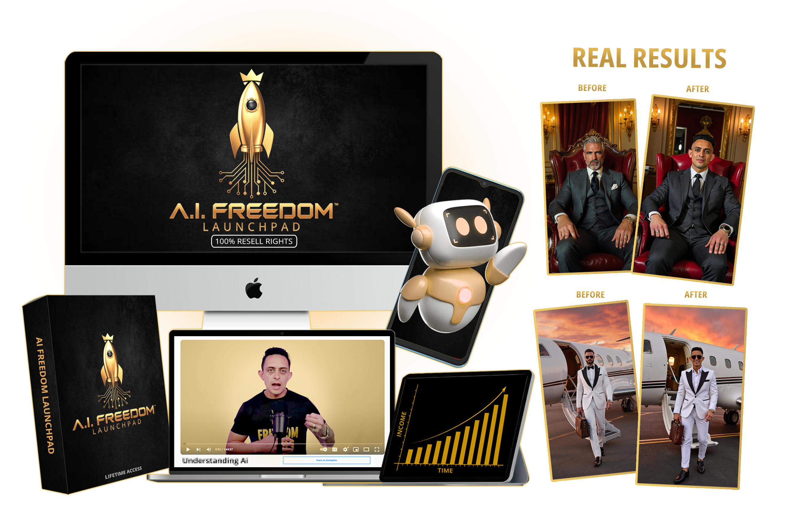 The Unfiltered Truth About Making Real Money with AI: My Wild Ride with the AI Freedom Launchpad