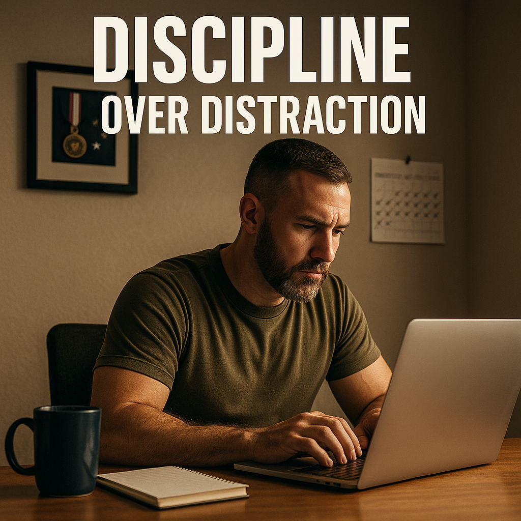 Battle-Tested Discipline: A Veteran’s Roadmap to Online Business Wins