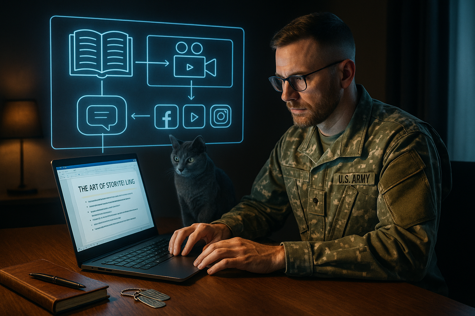Beneath the Surface: Why Veterans Are Secret Weapons in the Age of Story-Driven Marketing (and How AI Supercharges the Effect)