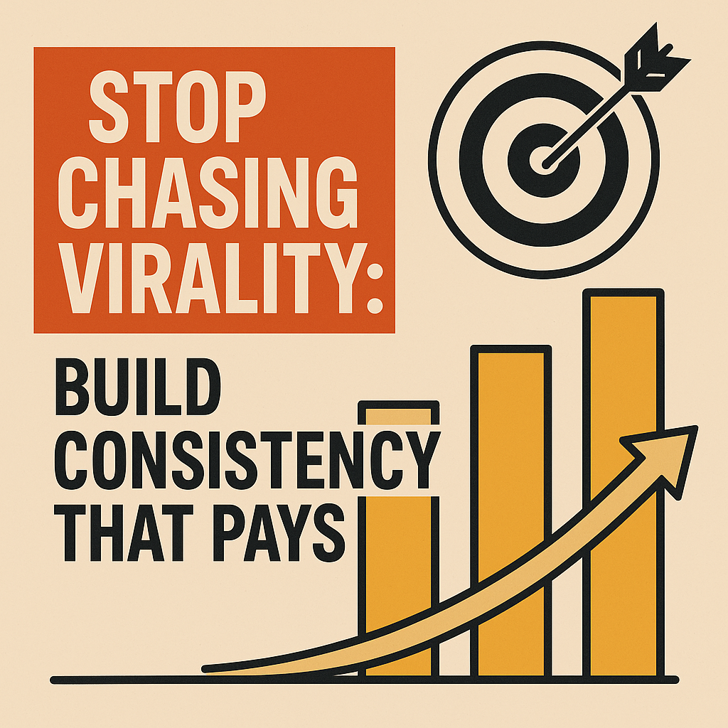 Consistency Trumps Clicks: Real Growth in the Age of Viral Hype