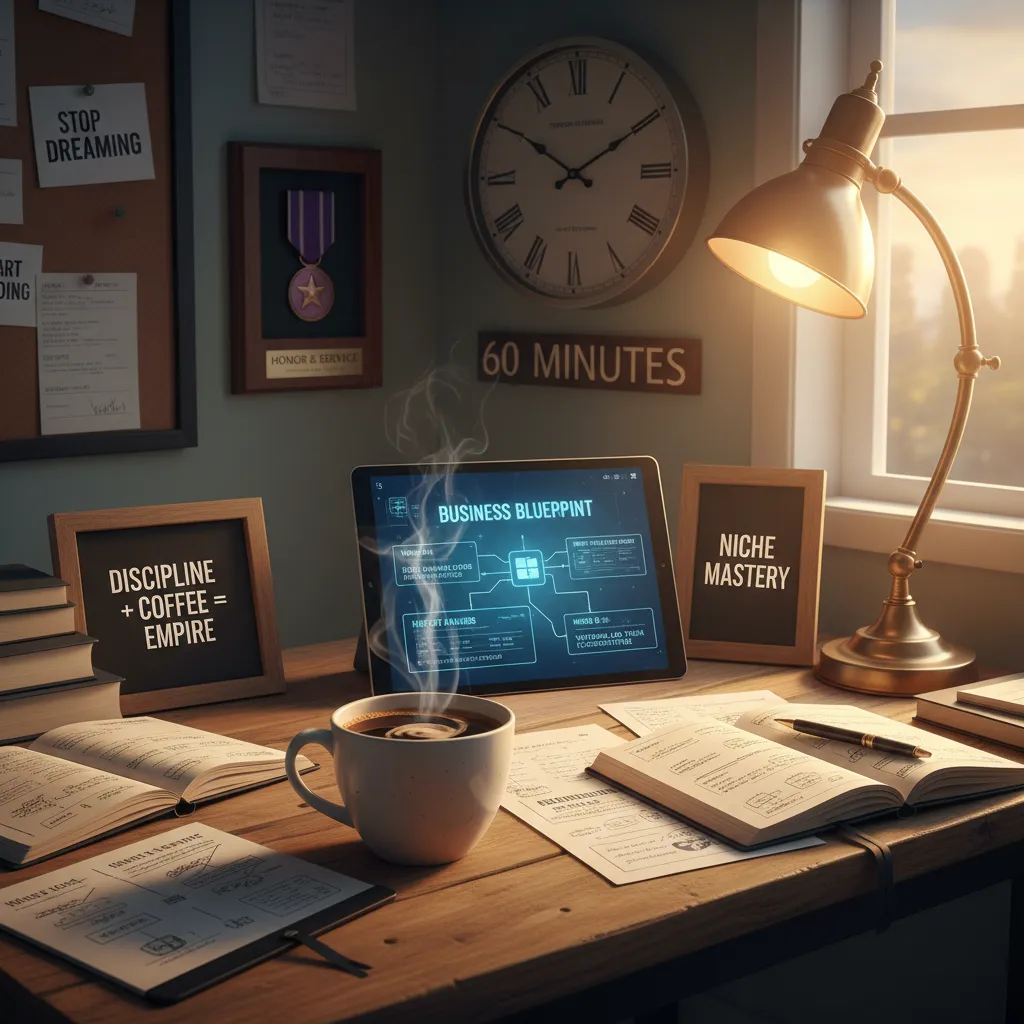 Stop Dreaming, Start Niche-Picking: My 60-Minute Coffee-Fueled Veteran Entrepreneur Blueprint