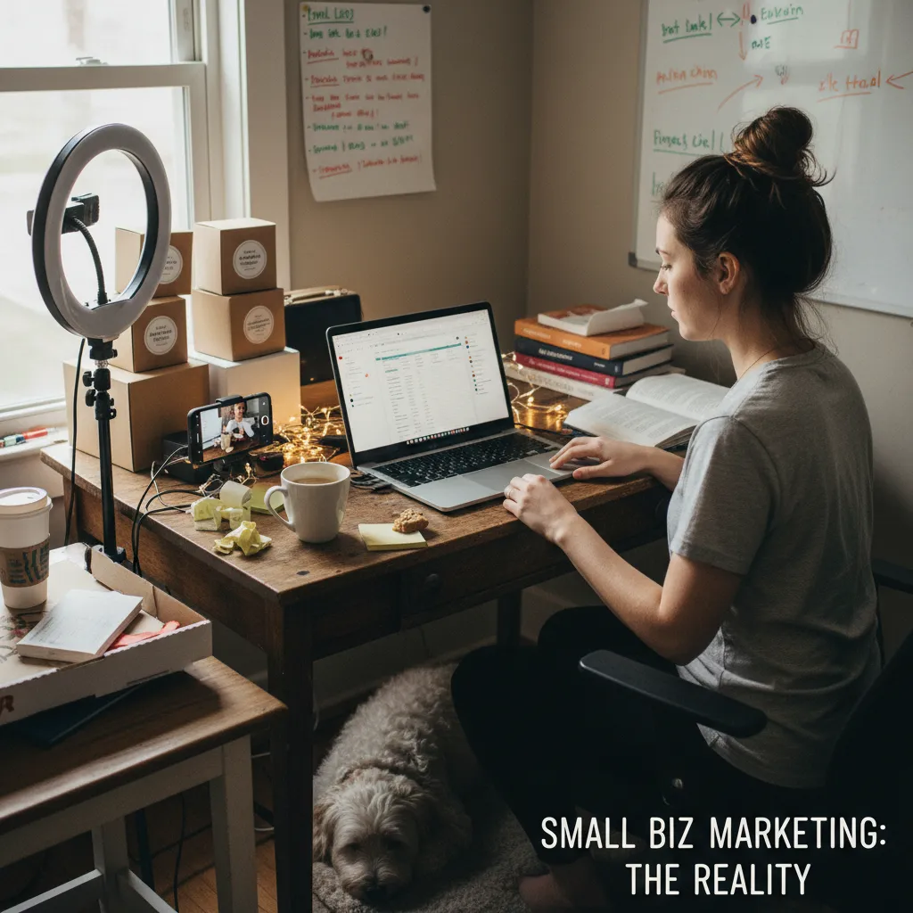 What My Small Business Marketing Actually Looks Like
