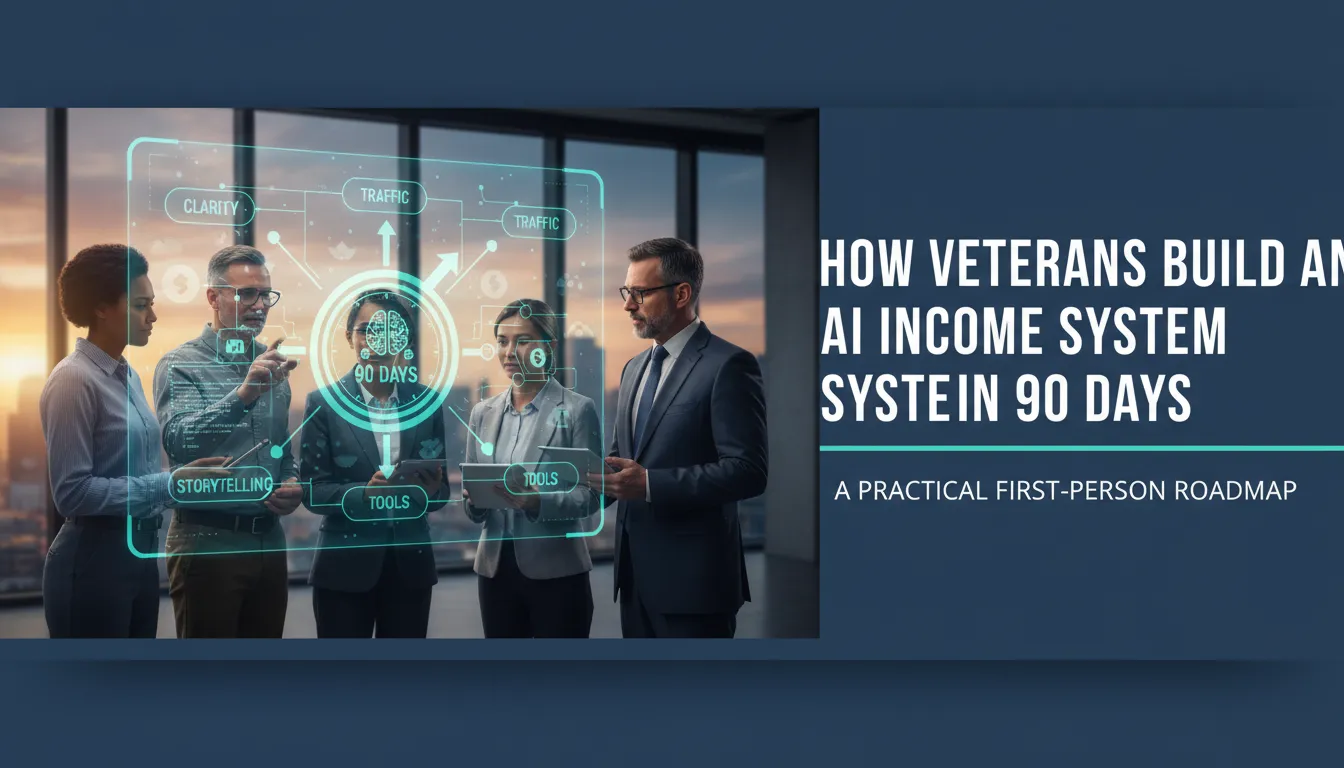 How Veterans Build an AI Income System in 90 Days