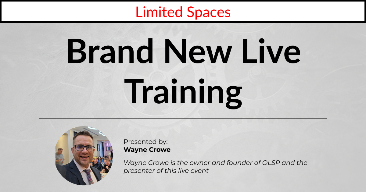 Live Training: The ONE Method That Changes Everything