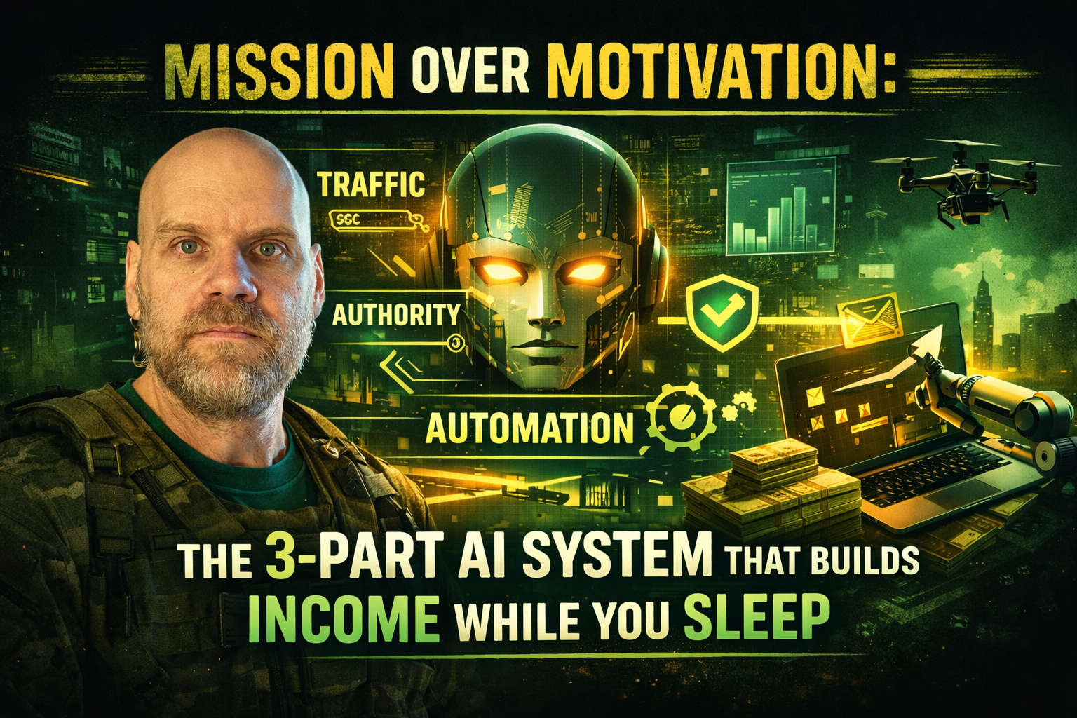 Mission Over Motivation: Build AI Income Machine