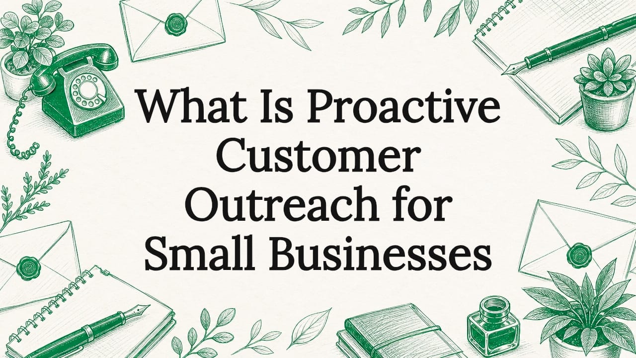 What Is Proactive Customer Outreach for Small Businesses