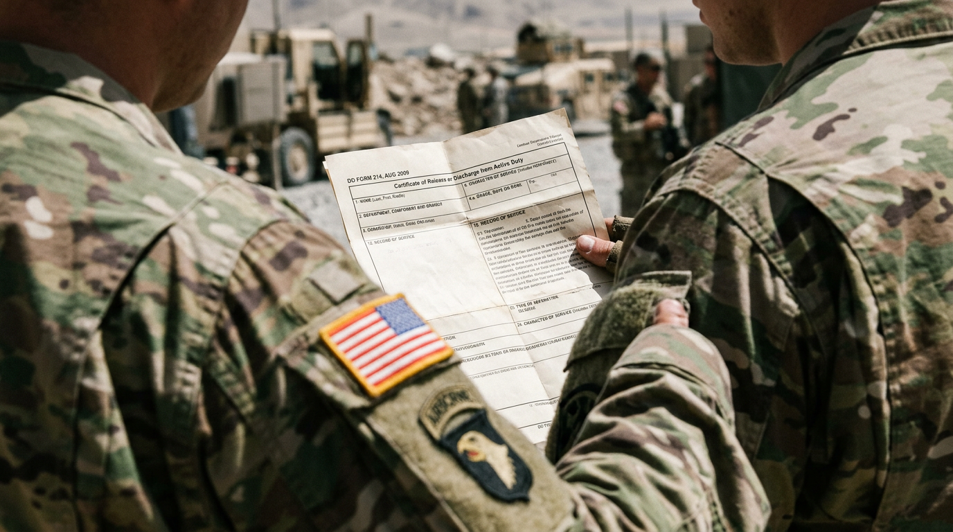 Why Every Veteran Should Read Their Own DD-214